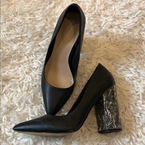 Mix 6 Granite Block Heels